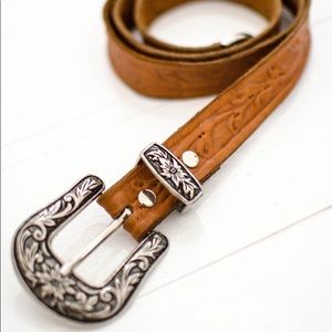 Cactus Rose Tan Belt - Spell Designs/ Spell & The Gypsy Collective - 2014